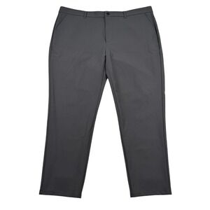 Under 5'10 Pants Mens 38x26 Short Golf Super Stretch Performance Charcoal Chino
